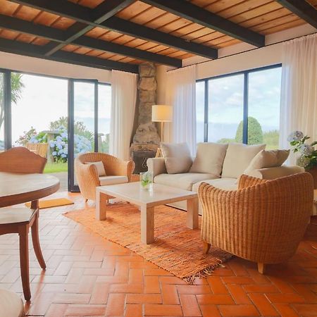 Green Oceanview Relaxing Cottage Mosteiros  Exterior photo