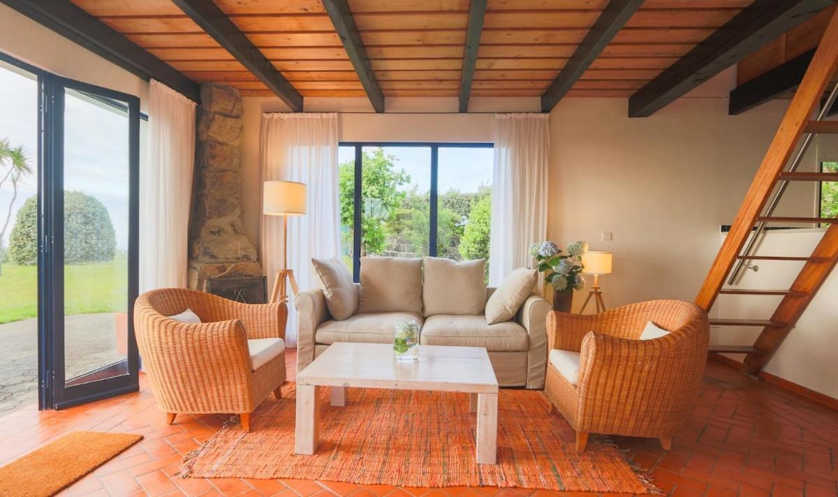 Green Oceanview Relaxing Cottage Mosteiros  Exterior photo